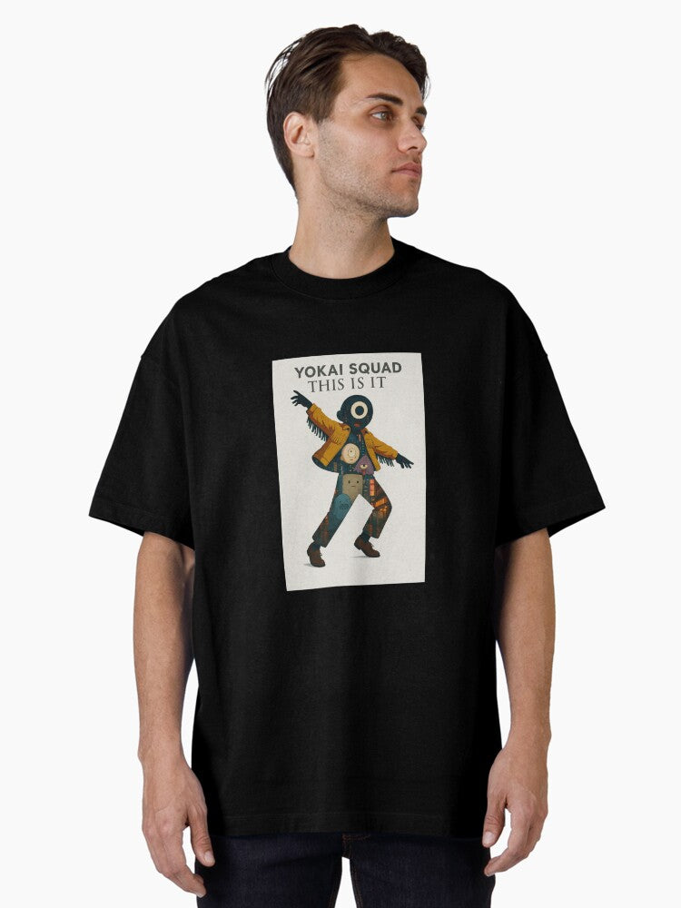 YOKAISQUAD - THIS IS IT (Silhouette Poster Edition) Oversized T-Shirt
