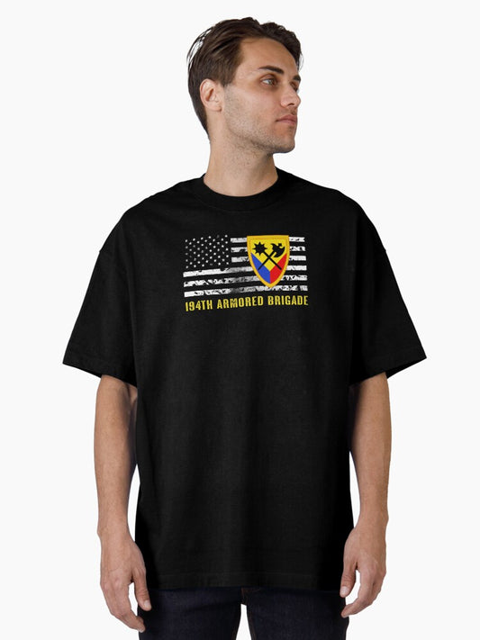 194th Armored Brigade Oversized T-Shirt