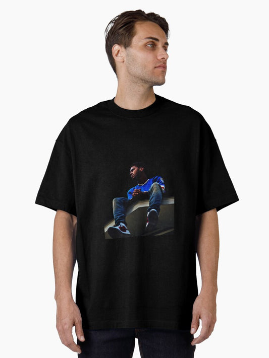 J Cole Poster | 2014 Forest Hills Drive Poster | Album Cover Poster | Poster Print Wall Art | Custom Poster | Home Decor Active Oversized T-Shirt