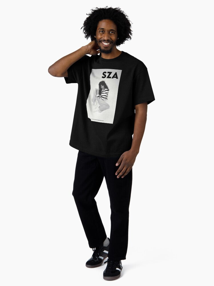 SZA Poster Oversized T-Shirt Style001