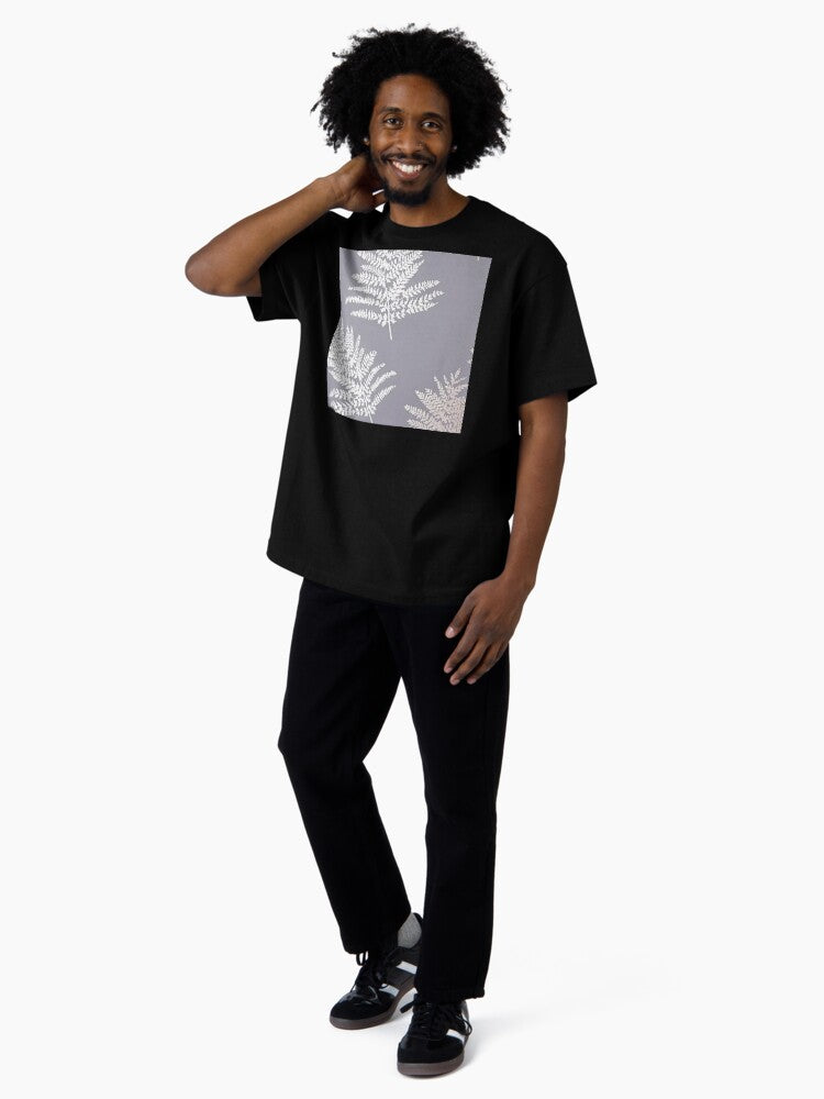 Fern Charcoal Oversized T-Shirt