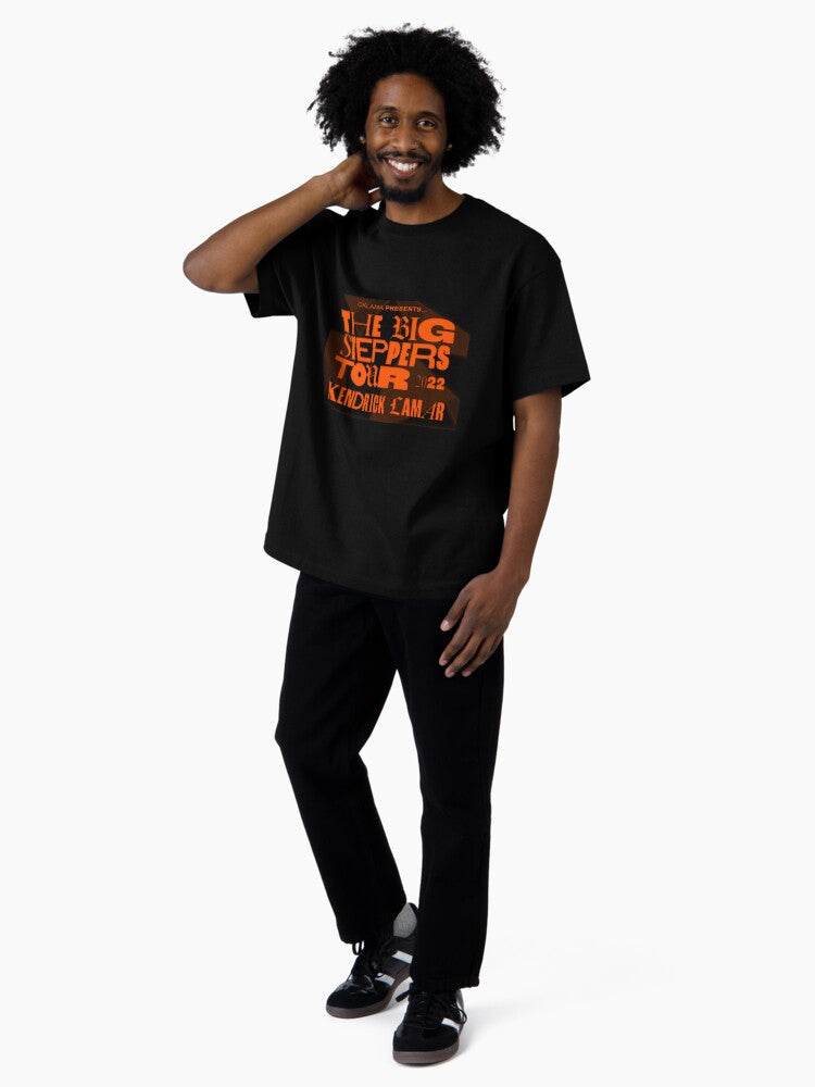 Kendrick Mr Morale and the Big Steppers Poster Tour Oversized T-Shirt