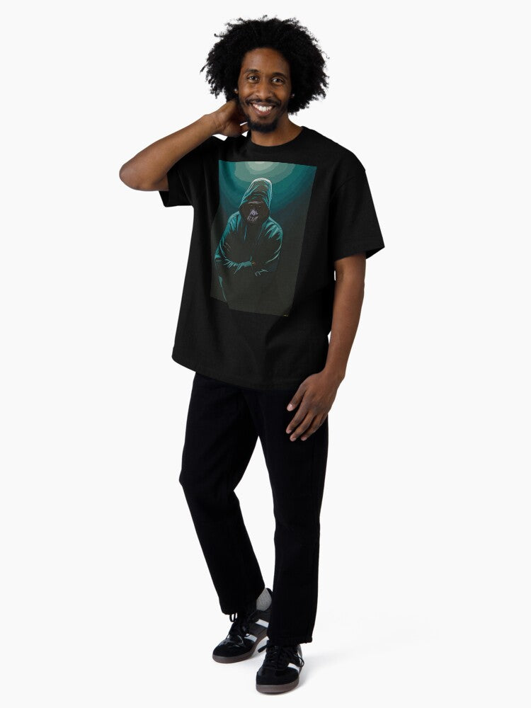 Gorilla Hoodie Oversized T-Shirt