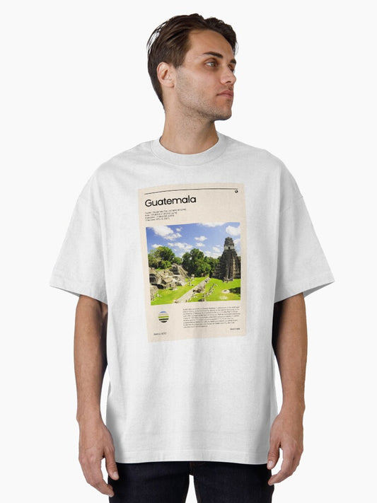 Visit Guatemala (Travel poster) Oversized T-Shirt