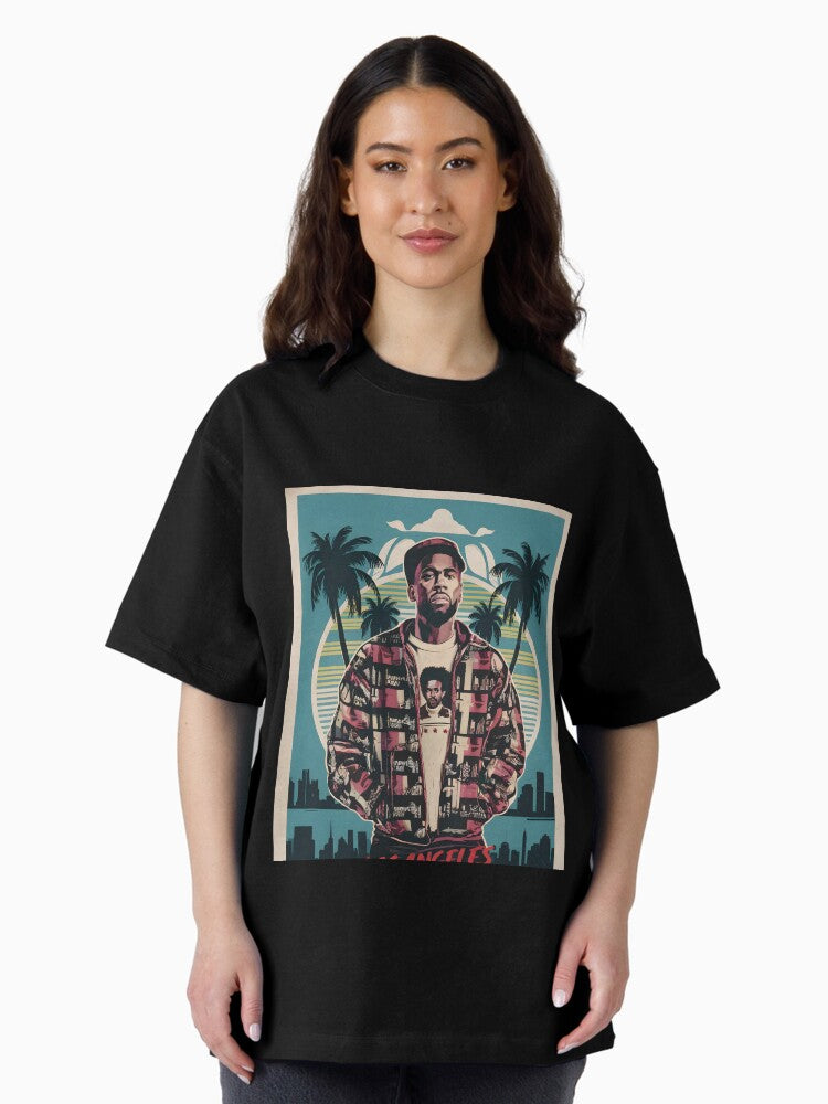 Kendrick Lamar Vector poster design Oversized T-Shirt