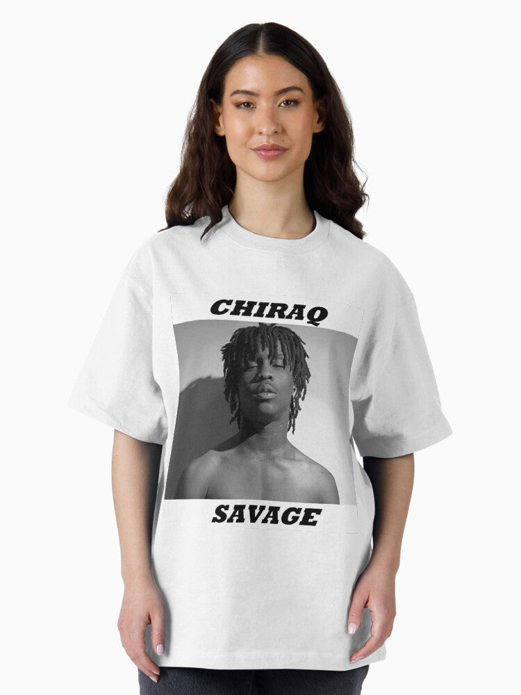 CHIRAQ SAVAGE Oversized T-Shirt