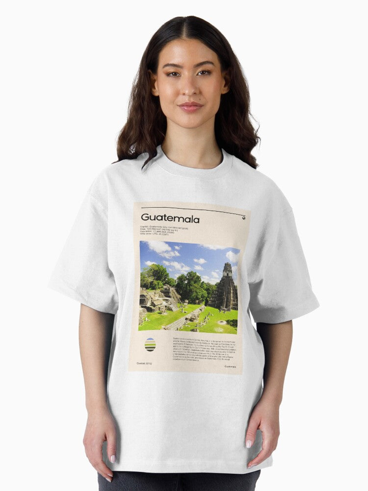 Visit Guatemala (Travel poster) Oversized T-Shirt