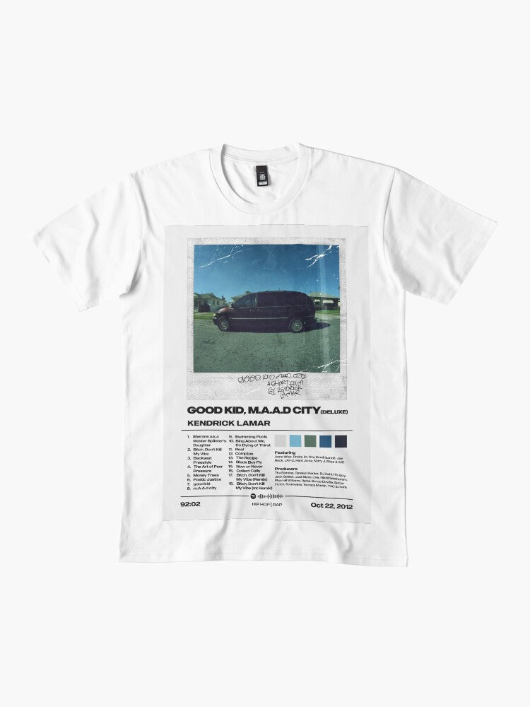 Good Kid, M.A.A.D City by Kendrick Lamar Album Poster Premium T-Shirt Style001