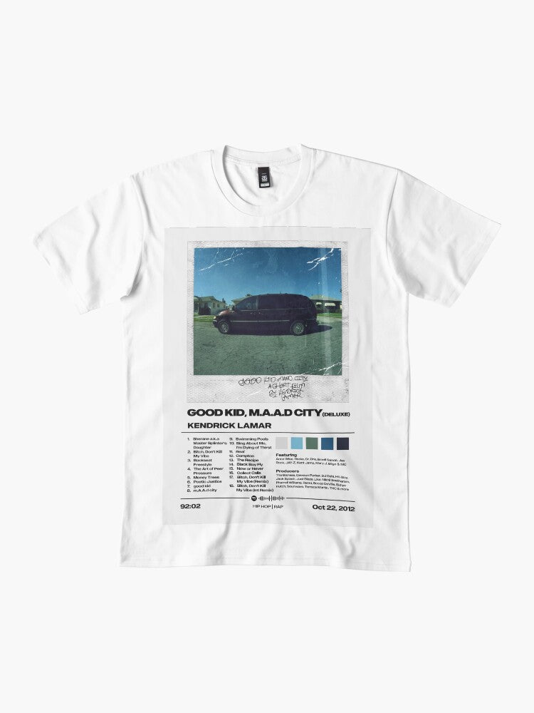 Good Kid, M.A.A.D City by Kendrick Lamar Album Poster Premium T-Shirt