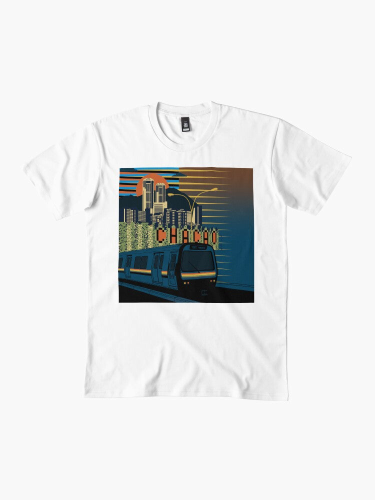 Caracas Venezuela Metro Chacao Avila Poster Premium T-Shirt