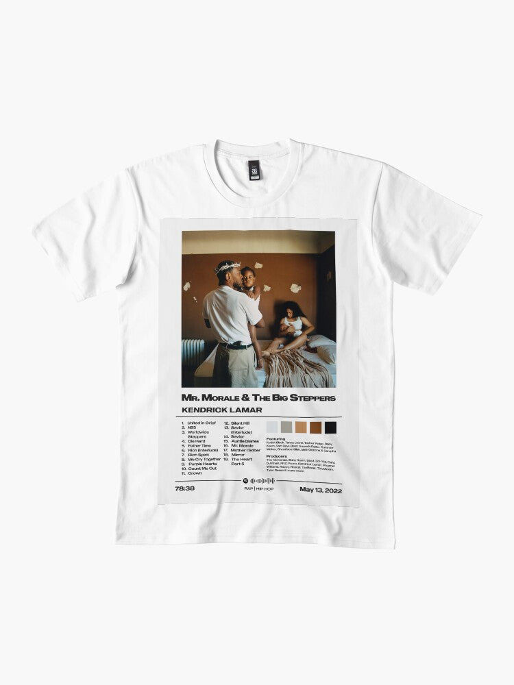 Mr. Morale & The Big Steppers by Kendrick Lamar Album Poster Premium T-Shirt Style001