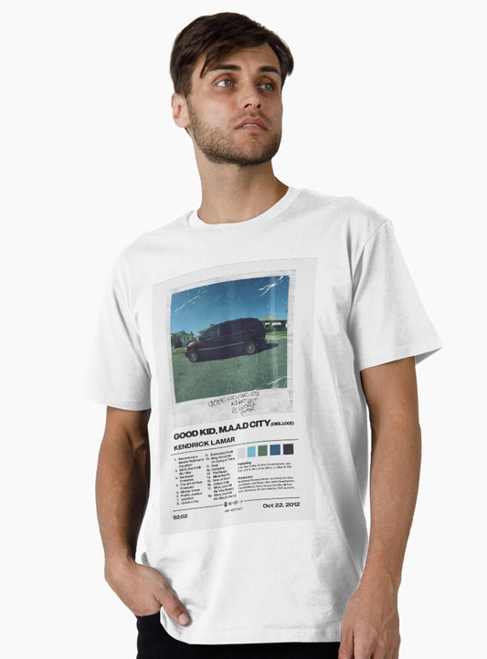 Good Kid, M.A.A.D City by Kendrick Lamar Album Poster Premium T-Shirt