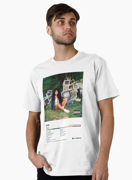 SZA Poster | CTRL Poster | SZA Ctrl Tracklist | Solana Rowe | Album Cover Poster | Poster Print | Wall Art | Home Decor Poster Premium T-Shirt Style001