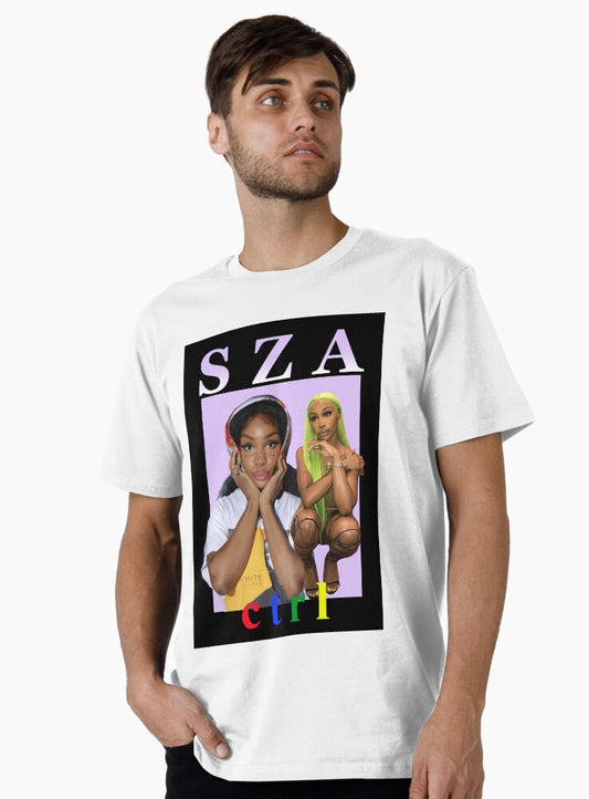 SZA CTRL Homage Poster Print Premium T-Shirt