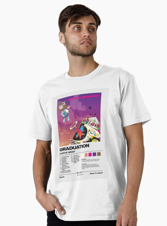 Graduation by Kanye West Album Poster Premium T-Shirt