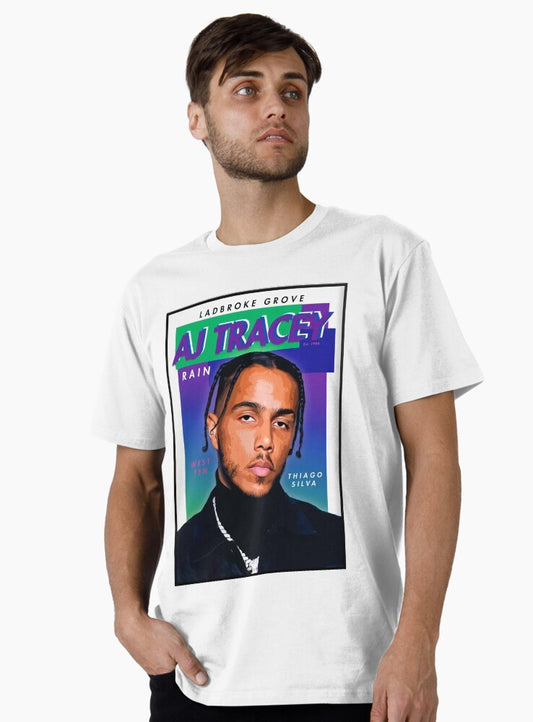 AJ Portrait Album Cover Poster Premium T-Shirt