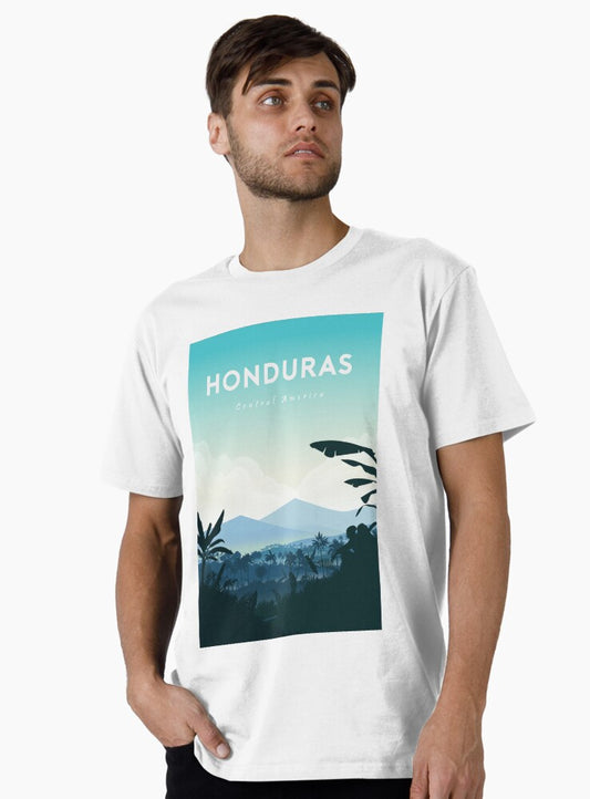 Honduras travel poster Premium T-Shirt