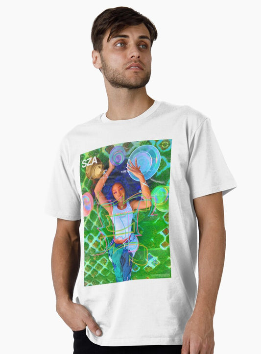 SZA SATURATED POSTER Premium T-Shirt