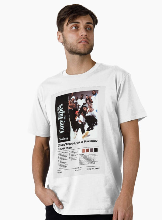 CozyTapes, Vol.2: Too Cozy by ASAP Mob Album Poster Premium T-Shirt