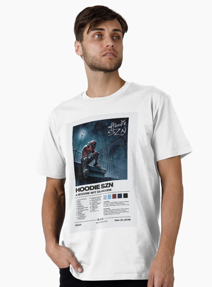 Hoodie Szn by A Boogie Wit Da Hoodie Album Poster Premium T-Shirt