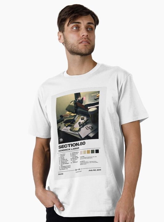 Section.80 by Kendrick Lamar Album Poster Premium T-Shirt