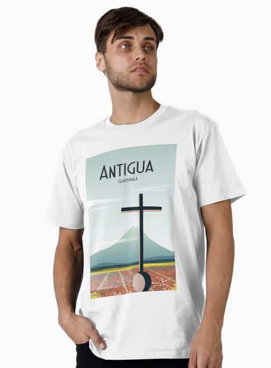 Antigua GuatemalaTravel Poster Premium T-Shirt