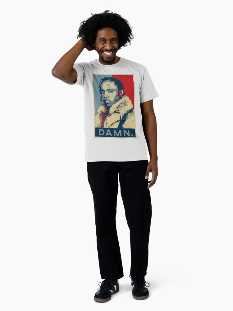 Kendrick Lamar - Hope Poster Premium T-Shirt Style001
