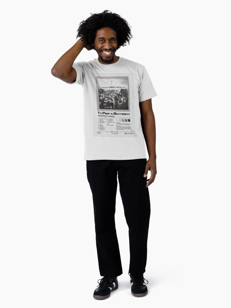 To Pimp a Butterfly by Kendrick Lamar Album Poster Premium T-Shirt