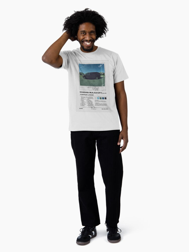 Good Kid, M.A.A.D City by Kendrick Lamar Album Poster Premium T-Shirt