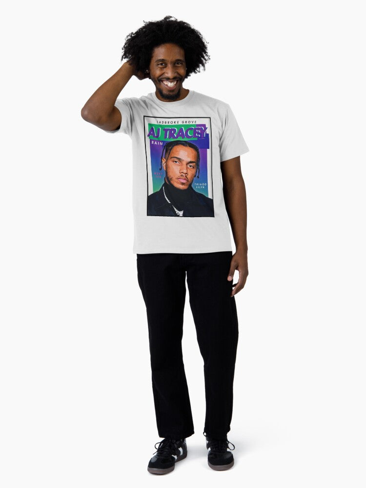 AJ Portrait Album Cover Poster Premium T-Shirt