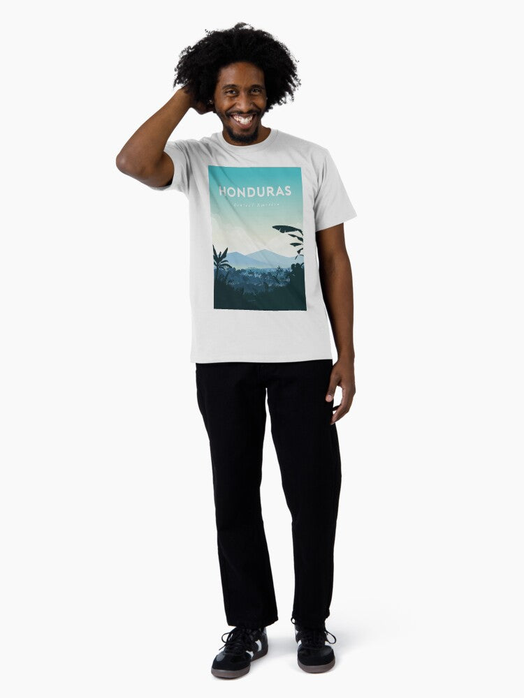Honduras travel poster Premium T-Shirt