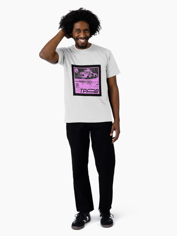 TO PIMP A BUTTERFLY PINK POSTER Premium T-Shirt