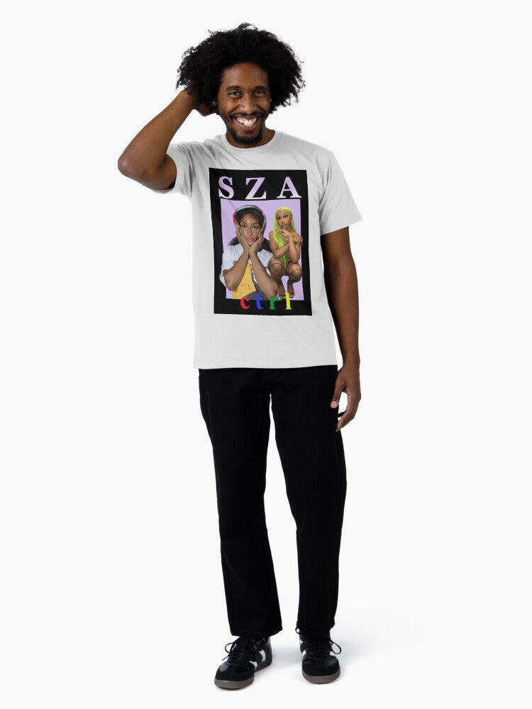 SZA CTRL Homage Poster Print Premium T-Shirt