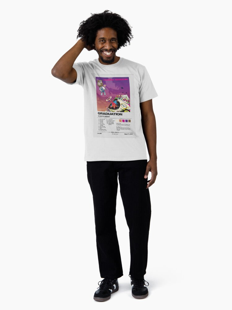 Graduation by Kanye West Album Poster Premium T-Shirt