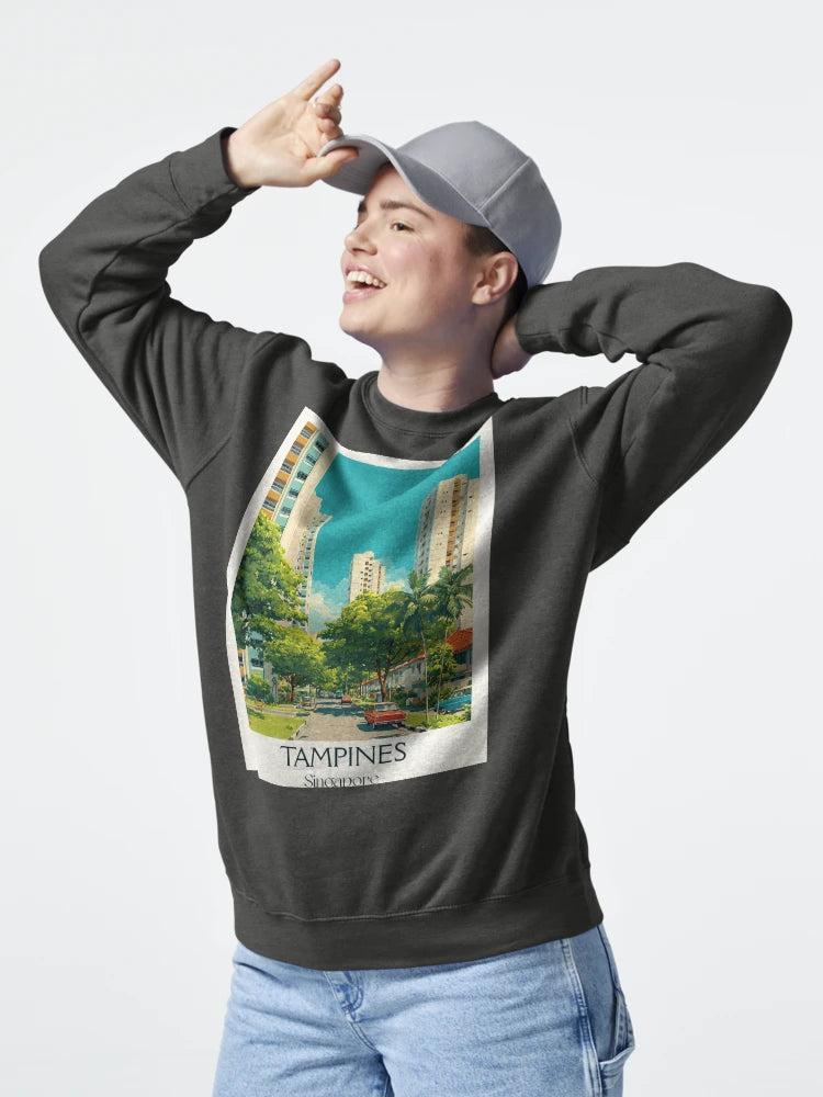 Tampines Poster – Lush Greenery Meets Urban Living Classic T-Shirt