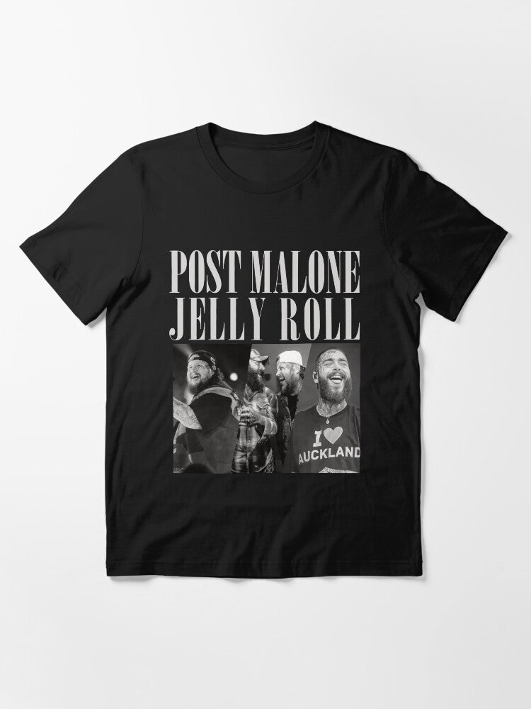 Post Malone Jelly Roll Concert Tour Album Cover Poster Essential T-Shirt