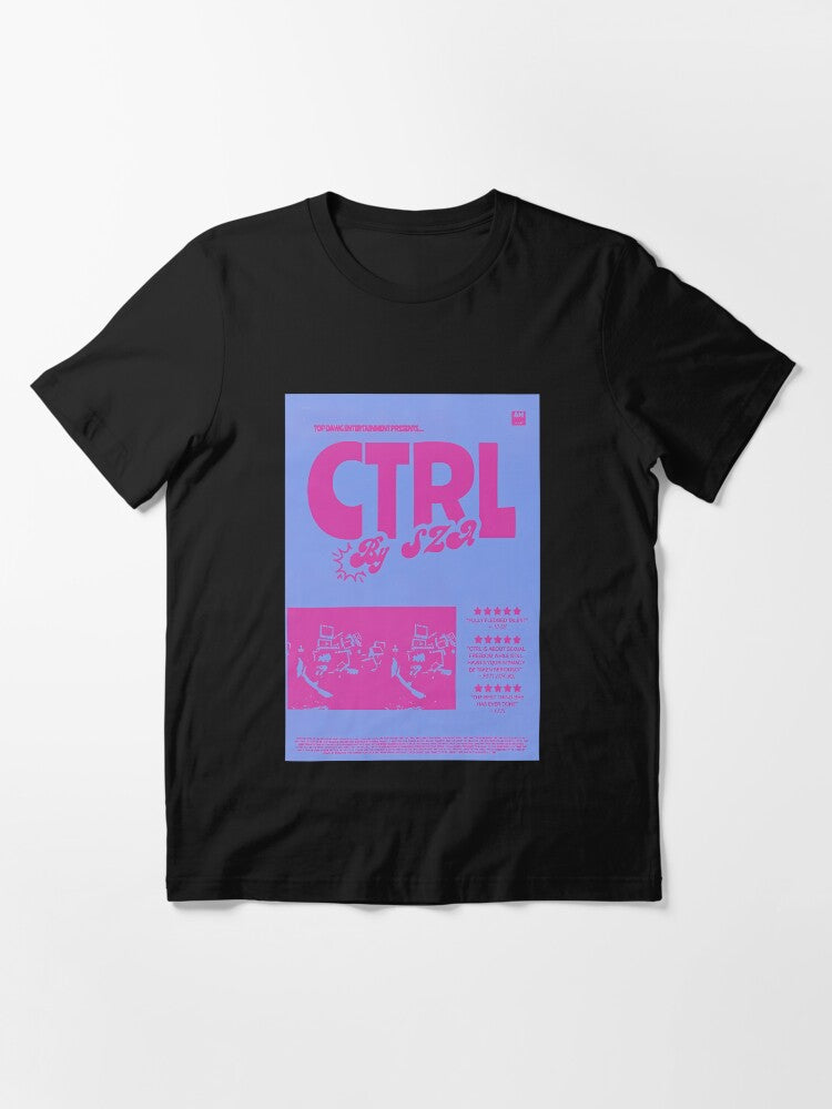 By Sza (Pinkblue) Poster Postertertainment Fan Version Album Cover Essential T-Shirt